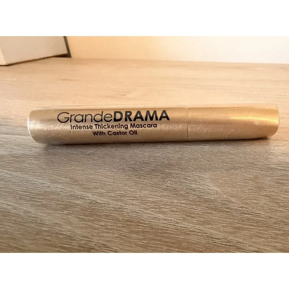 GrandeDRAMA Thickening Mascara Castor Oil 0.32 oz New Sealed